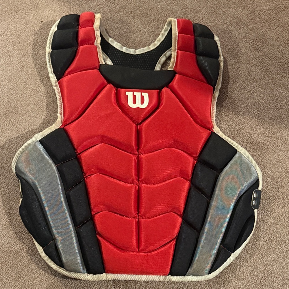 Wilson Red and Black Sports Vest